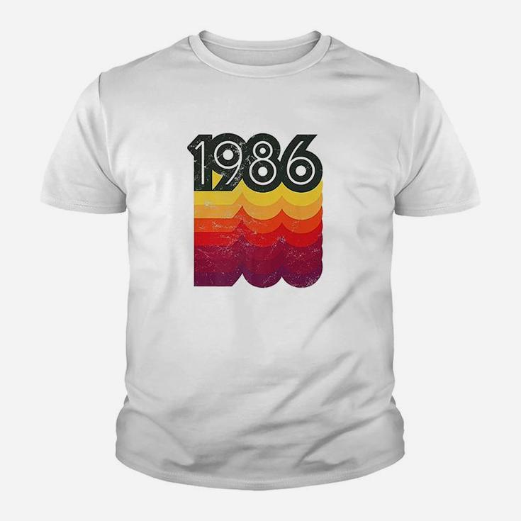 35Th Birthday Vintage Retro 80S Style 1986 Youth T-shirt