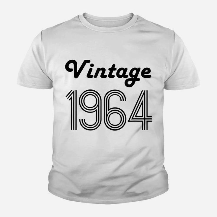 56Th Birthday Gift For Her 56 Year Old Daughter Vintage 1964 Youth T-shirt