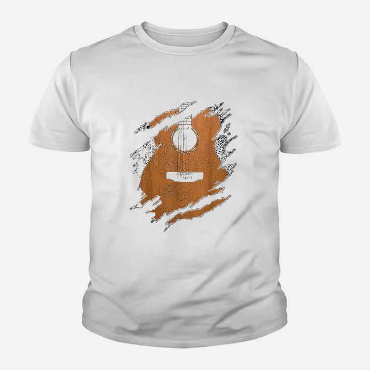 Acoustic Music Guitarist Musician Youth T-shirt