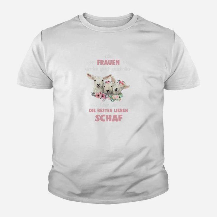 Alle Frauen Werden Gleich Geschaffen Sheep Kinder T-Shirt