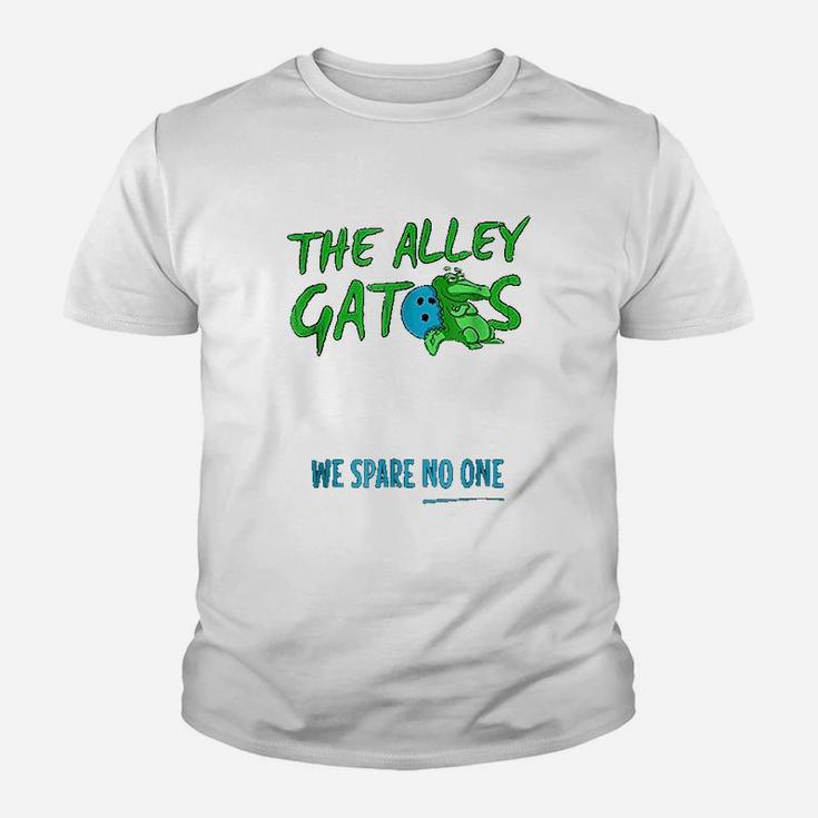 Alley Gator Funny Bowling Youth T-shirt