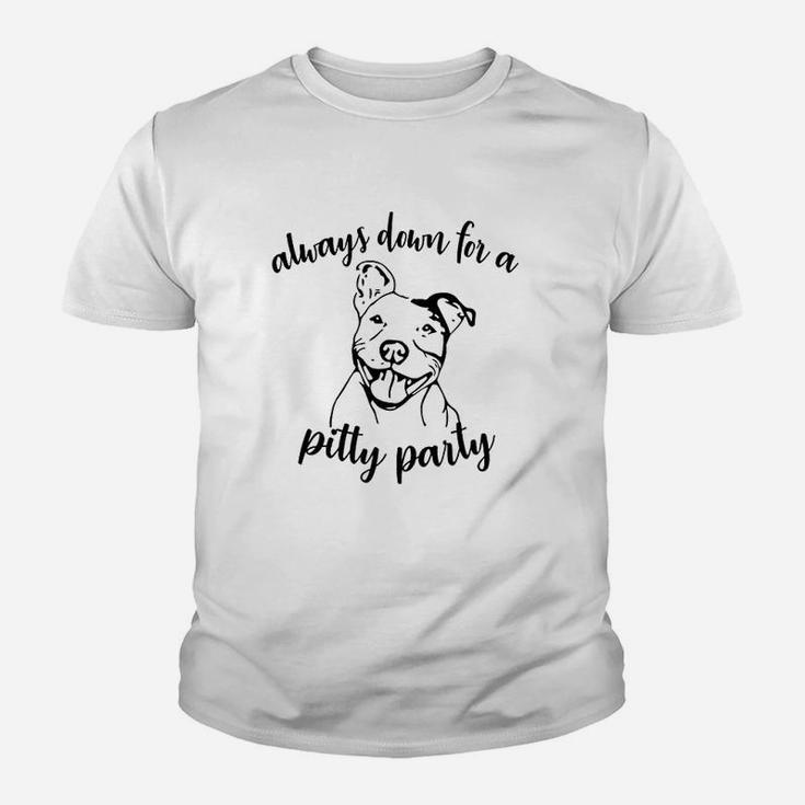 Always Feeling Down For Pitty Party Pitbull Mom Youth T-shirt