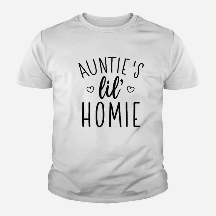 Aunties Lil Homie Funny Baby Youth T-shirt