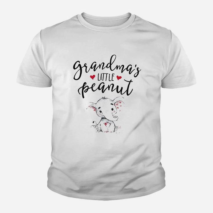 Baby Girls Boys Grandmas Little Peanut Youth T-shirt