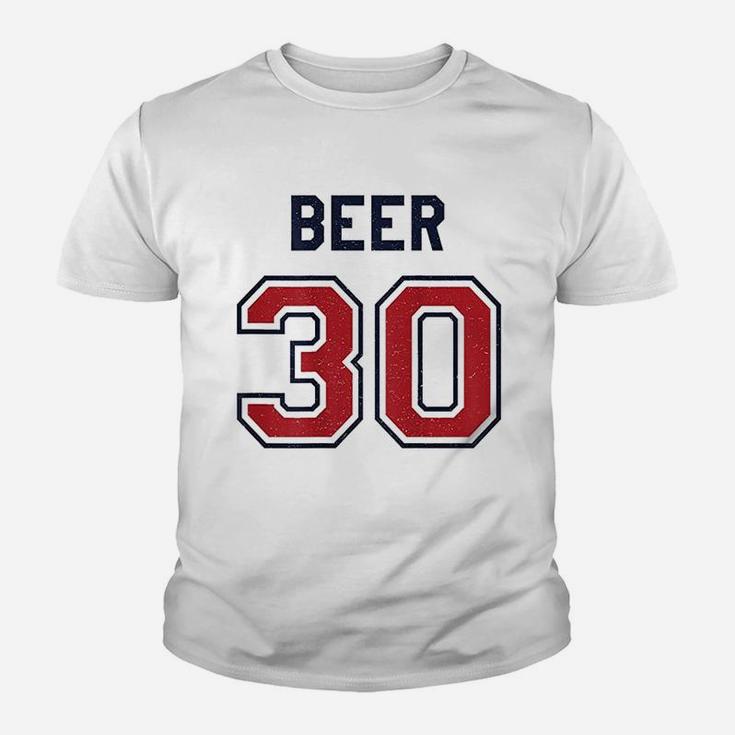 Beer 30 30Th Birthday Youth T-shirt