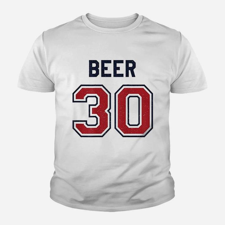 Beer 30 Athlete Uniform Jersey Funny Baseball T-Shirt Beer 30 Athlete Uniform Jersey Funny Baseball T-Shirt