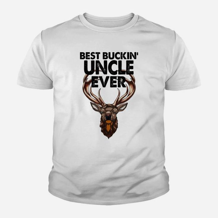 Best Buckin Uncle Ever Tshirt Funny Men Hunting Deer Buck Youth T-shirt