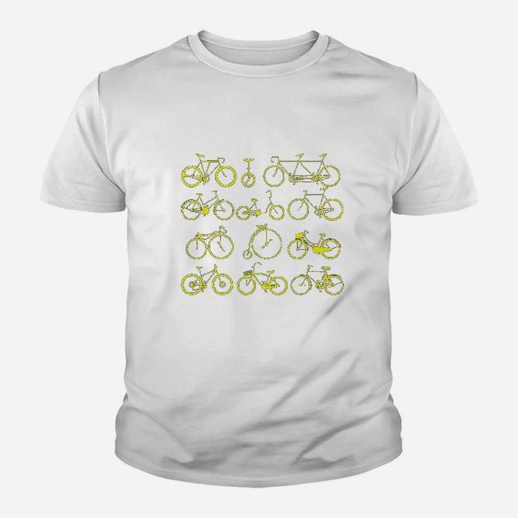 Bicycle Cycling Mountain Bike Humor Cyclist Hipster Rider Youth T-shirt