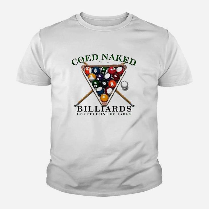 Billards Coed Nakd Billiards Youth T-shirt