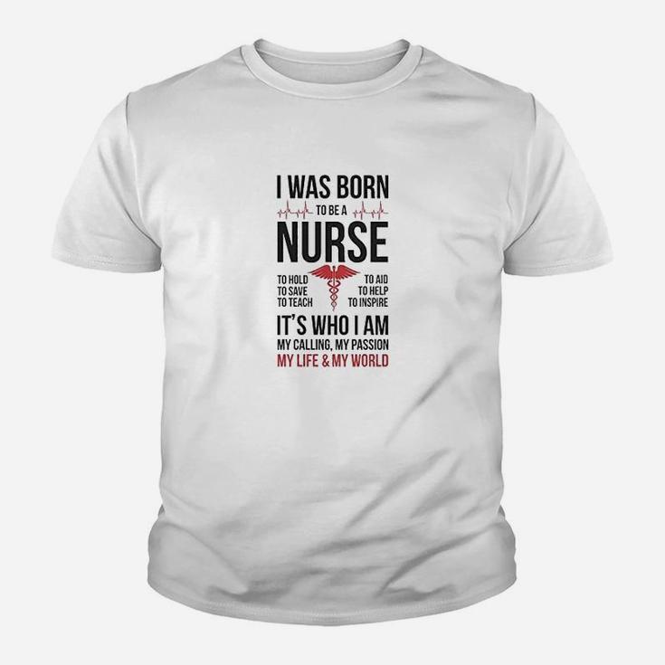 Born To Be A Nurse Youth T-shirt