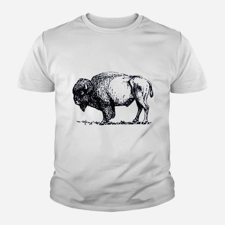 Buffalo Simple Bison Youth T-shirt