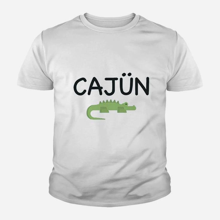 Cajun Alligator Funny Youth T-shirt