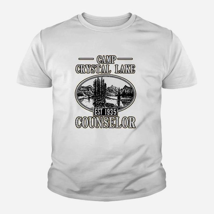 Camp Crystal Lake Counselor 1935 Summer Tv Parody Funny Youth T-shirt