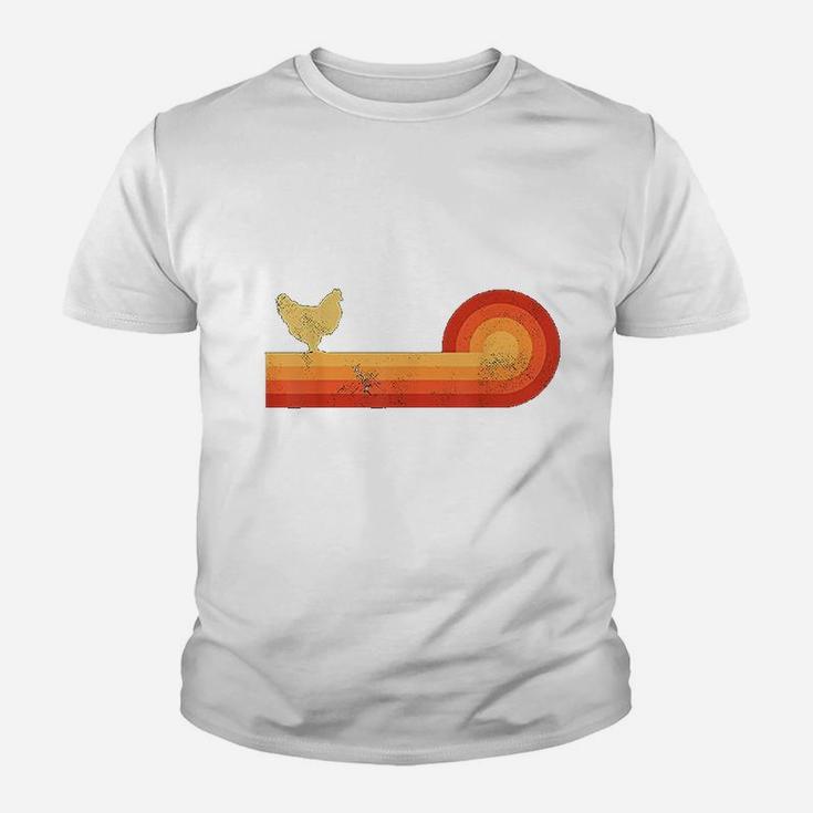 Chicken Vintage Style Youth T-shirt