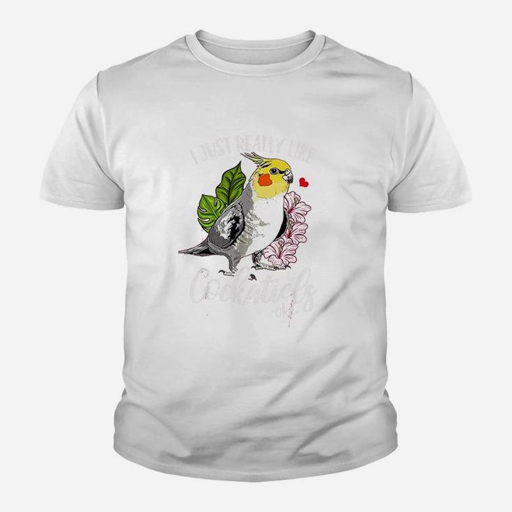 Cockatiel Parrot Bird Youth T-shirt