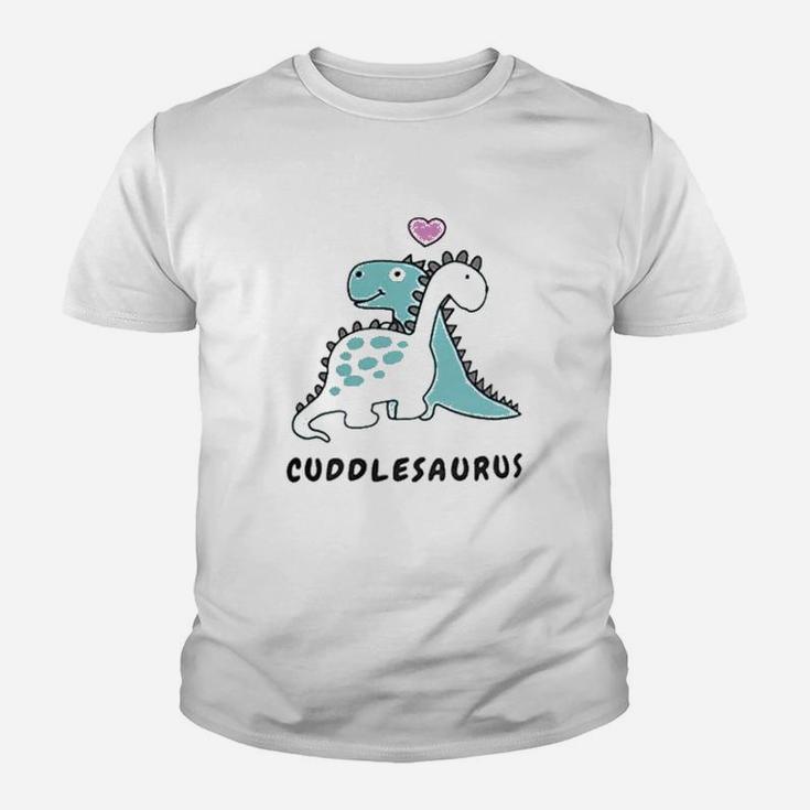 Cuddlesaurus Mommy Youth T-shirt