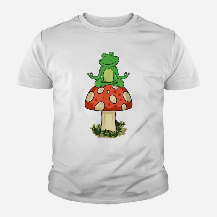 Cute Frog Mushroom - Frog Whisperer Youth T-shirt