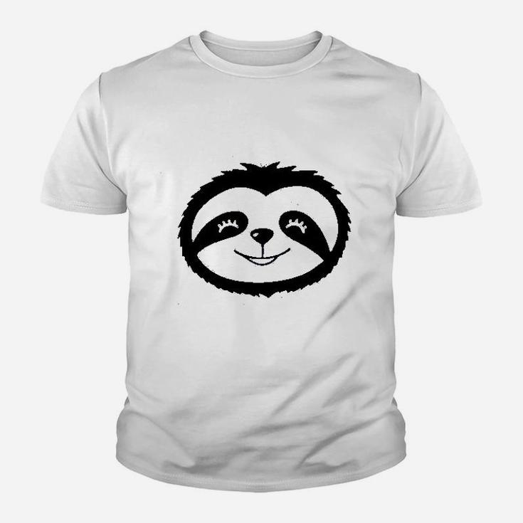 Cute Sloth For Women Funny Animal Graphic Camping Youth T-shirt