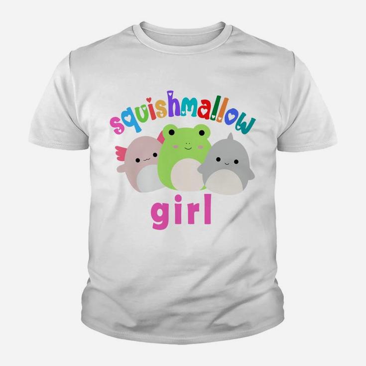 Cute Squishmallow Girl Kindergarten Color For Kids Girls Mom Youth T-shirt