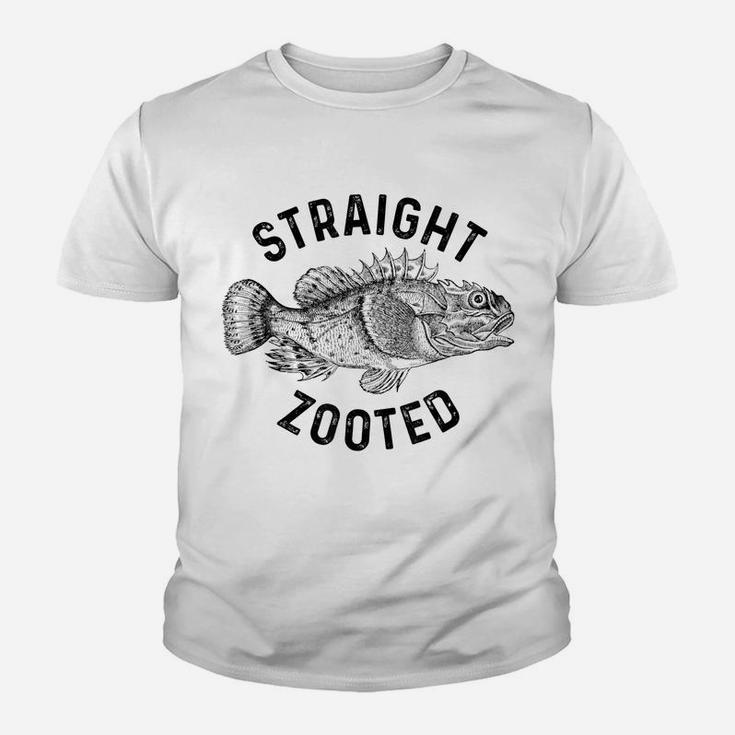 Cute Straight Zooted Funny Fish Youth T-shirt