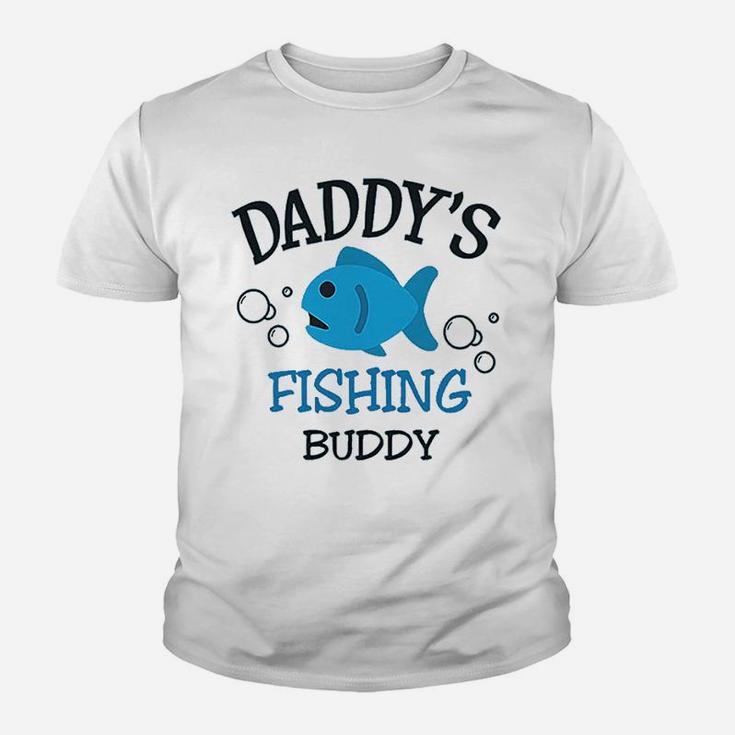 Daddys Dad Father Fishing Buddy Youth T-shirt