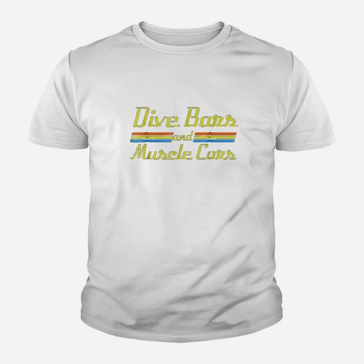 Dive Bars And Muscle Cars Youth T-shirt