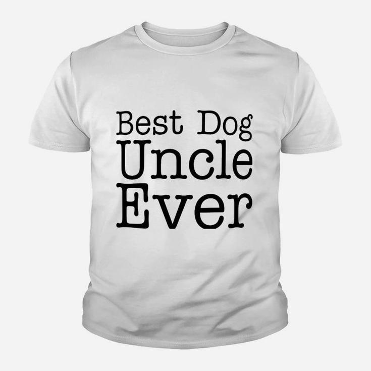 Dog Lover Best Dog Uncle Ever Youth T-shirt