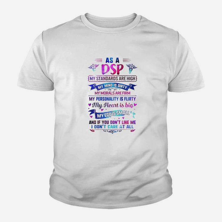 Dsp Nurse Week Big Heart Direct Support Person Caduceus Youth T-shirt