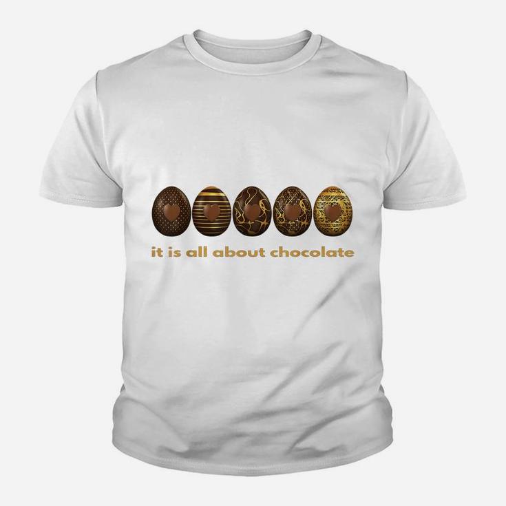 Easter Chocolate Eggs Hunting Youth T-shirt