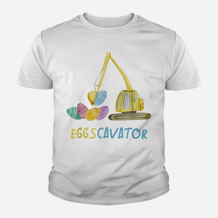 Eggscavator Easter Eggs Hunting Youth T-shirt