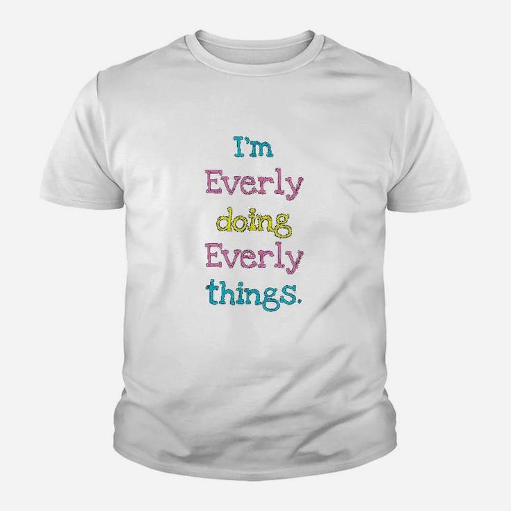Everly Doing Everly Things Youth T-shirt