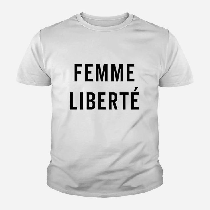 Femme Liberte Feminist Quote Youth T-shirt