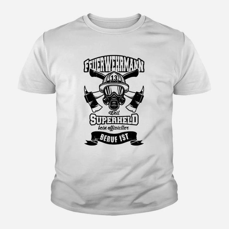 Feuerwehrmänner Die Wahren Superhelden Kinder T-Shirt