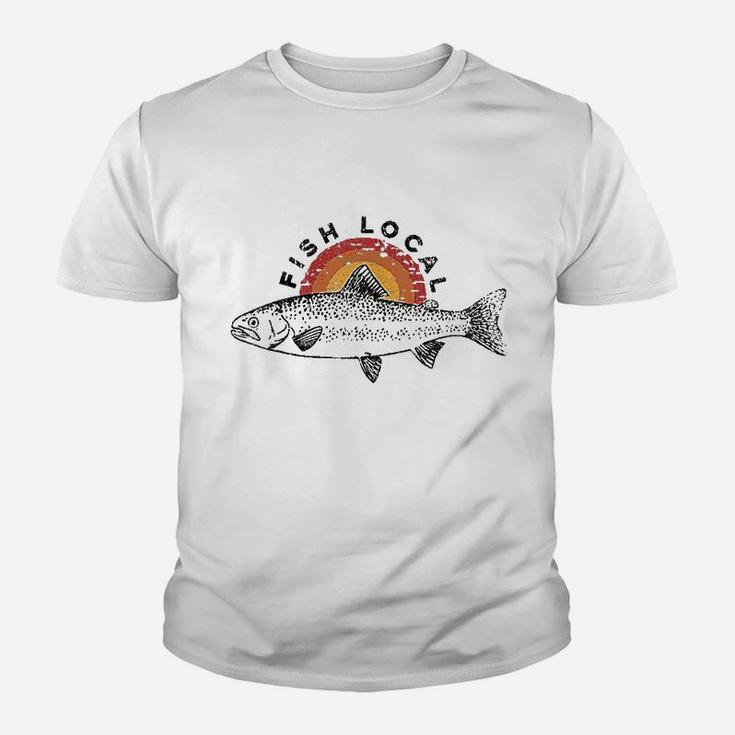 Fish Local Bass Graphic Youth T-shirt