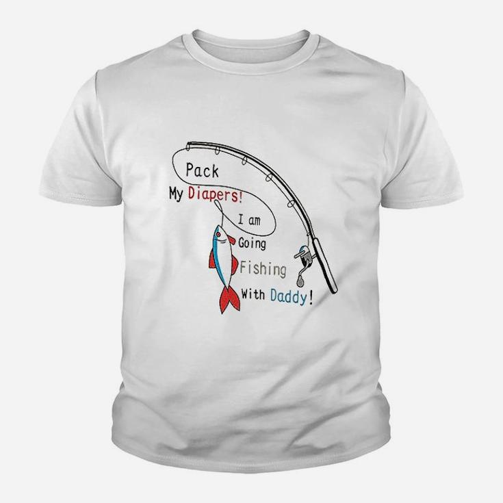Fishing With Daddy Youth T-shirt