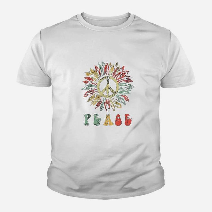 Flower Peace Symbol Peace Youth T-shirt