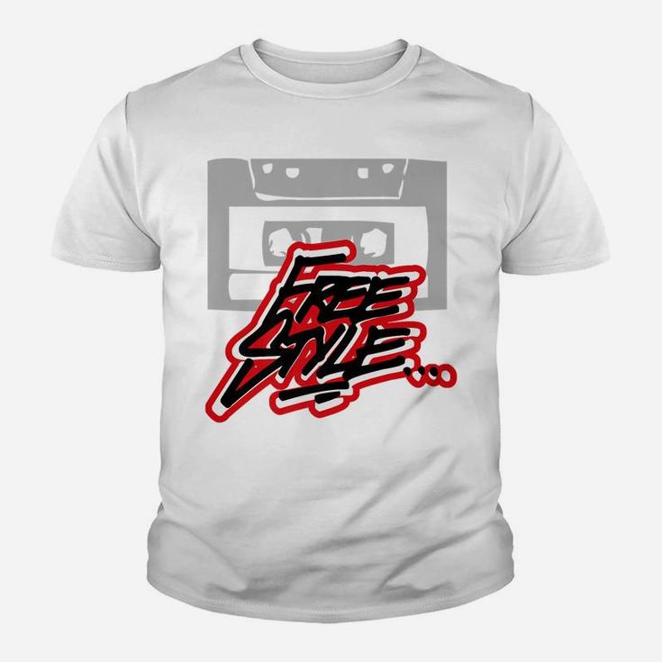 Freestyle Graffiti Cassette Hip-Hop Retro Tape Youth T-shirt