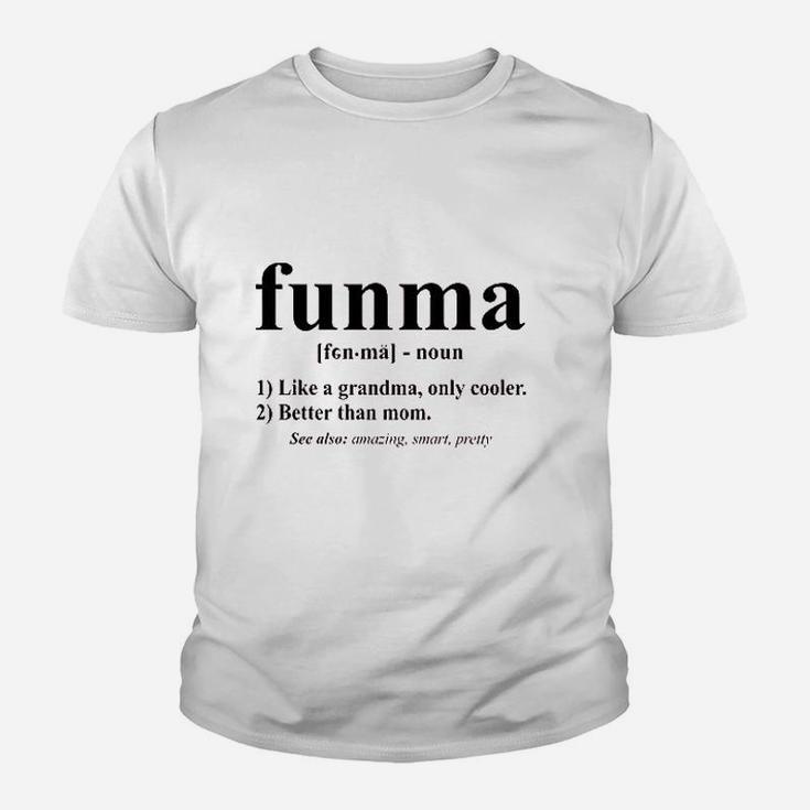 Funma Fun Grandma Funny Youth T-shirt