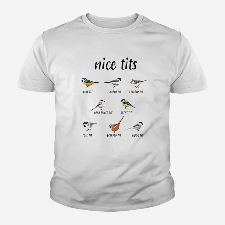 Funny Nice Bird Watching Gift Youth T-shirt