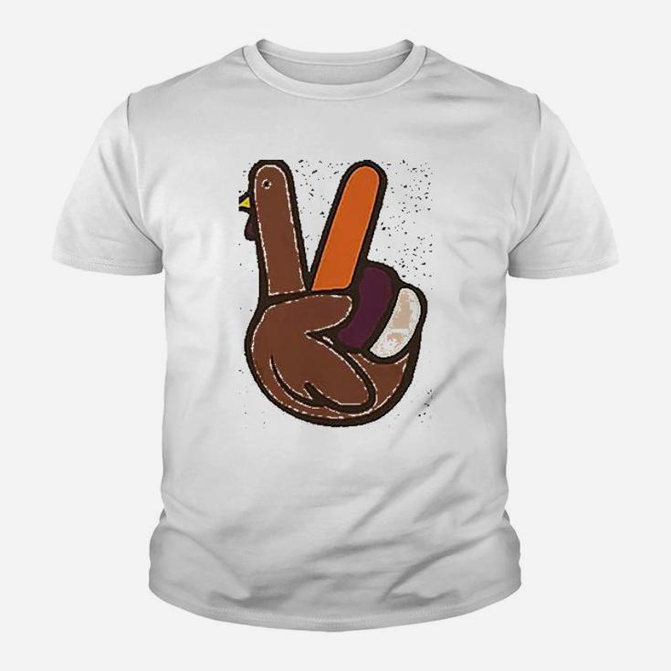 Funny Turkey Peace Youth T-shirt