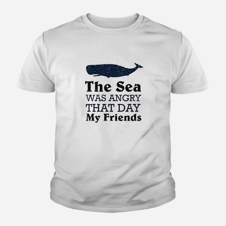 Funny Tv Vandelay Sea Was Angry That Day Costanza Youth T-shirt