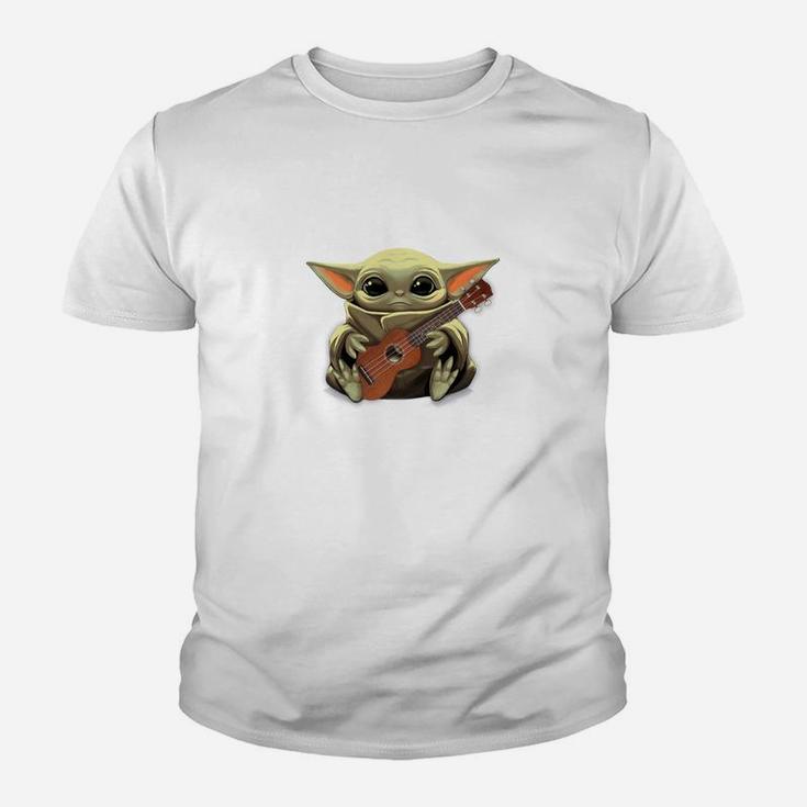 Galaktisches Ukulele Melodien-Kinder Tshirt, Charakter Design Tee