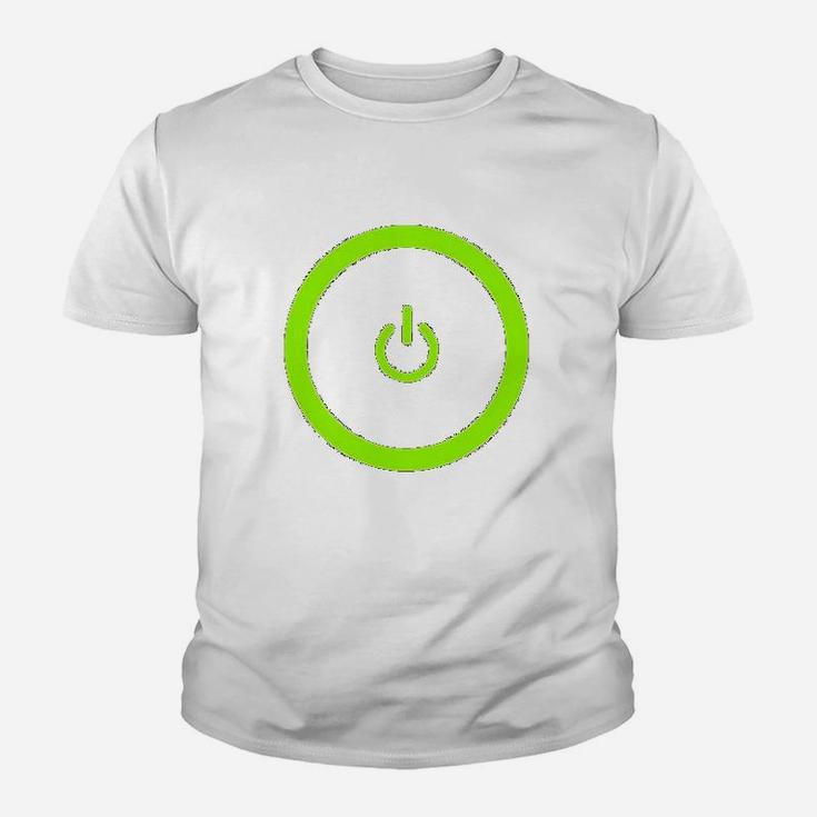 Gaming Power Button Gamer Pride Youth T-shirt
