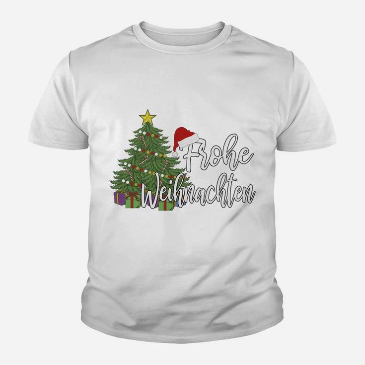 German Matching Present Merry Christmas Frohe Weihnachten Sweatshirt Youth T-shirt