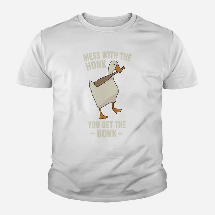 Goose - Mess With The Honk You Get The Bonk Youth T-shirt