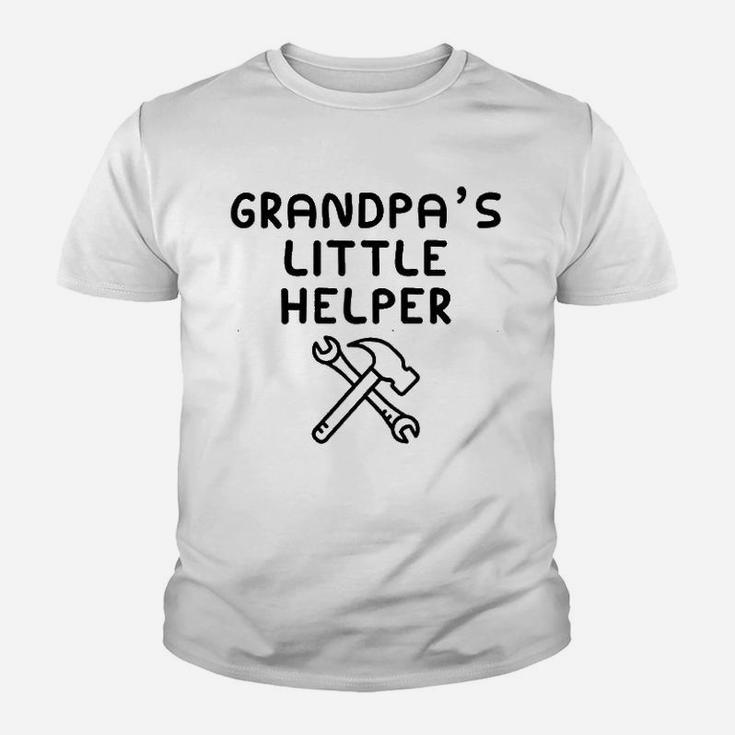 Grandpas Little Helper  I Love My Grandfather He Is My Bbf Youth T-shirt