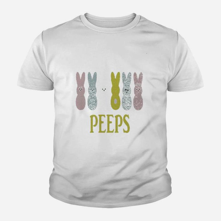 Hanging With My Peeps Bunny Easter Youth T-shirt
