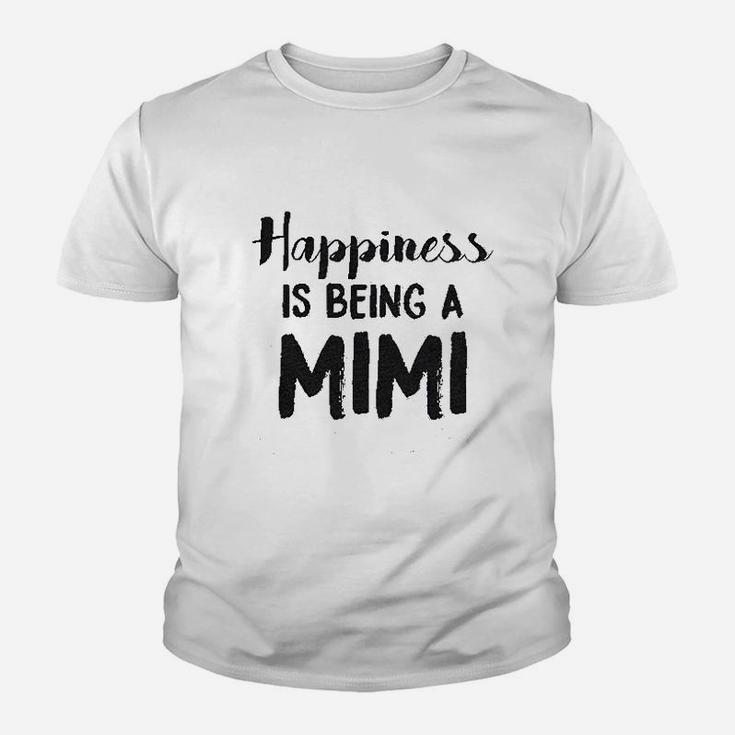 Happiness Is Being A Mimi Cute Family Grandparent Youth T-shirt