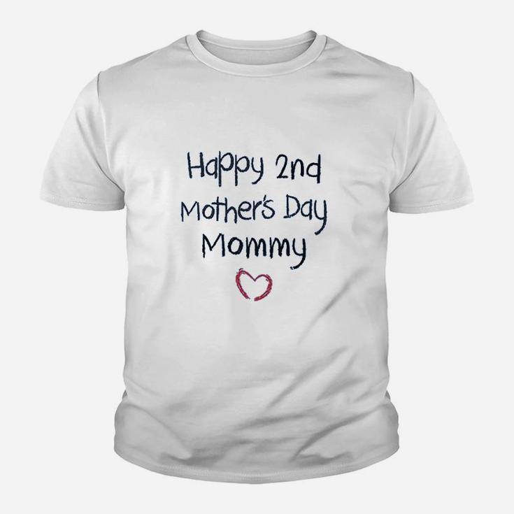 Happy 2Nd Mothers Day Mommy Youth T-shirt