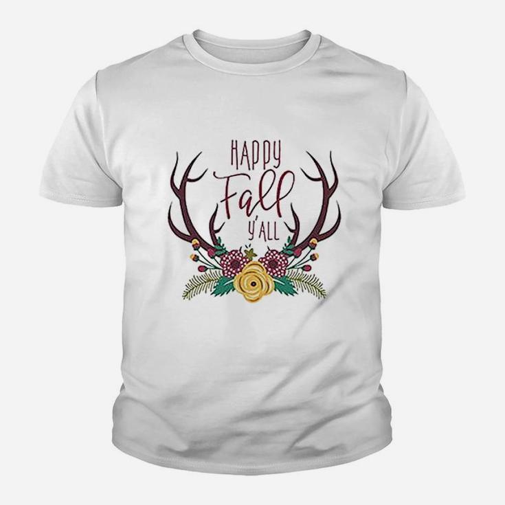 Happy Fall Y All Youth T-shirt